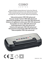Caso Design VRH 590 Vacuum Sealer System Manuale utente