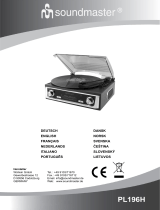 Soundmaster PL196H Manuale utente
