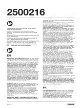 VonHaus 2500216 Manuale utente