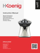 H Koenig AGR60 Manuale utente