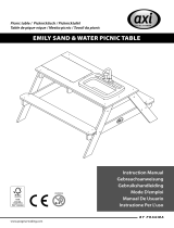 AXI Emily Sand & Water Picnic Table Manuale utente