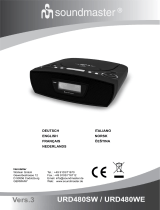 Soundmaster URD480SW Manuale utente
