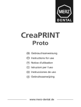 MERZ DENTAL CreaPRINT Proto Dental Resin Manuale utente