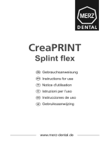 MERZ DENTAL CreaPRINT Splint Flex Dental Resin Manuale utente