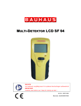 Bauhaus SF 04 Multi Detektor LCD Manuale utente
