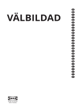 IKEA VALBILDAD Manuale utente