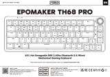 EPOMAKER TH68 Pro Manuale utente