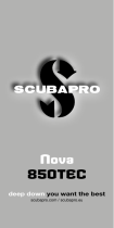 Scubapro Nova 850 Manuale utente