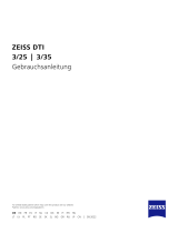 Zeiss DTI 3/25, 3/35 Thermal Spotting Camera Manuale utente