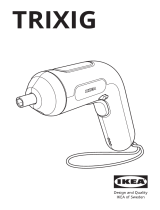 IKEA TRIXIG Manuale utente
