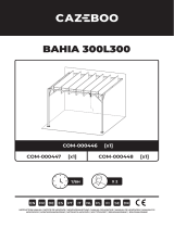 CAZEBOO BAHIA 300L300 Manuale utente