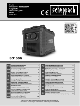 Scheppach SG1600i Manuale utente