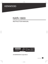 Kenwood NXR-1800 Manuale utente