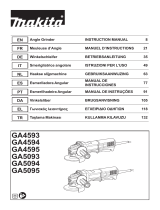 Makita GA4593 Manuale utente