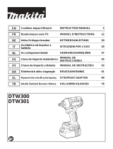 Makita DTW300 Manuale utente