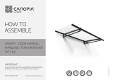 CANOPIA 3×7 / 1×2 Door Awning Kit Manuale utente