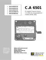 CHAUVIN ARNOUX AEMC 6501 Manuale utente