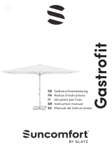 Suncomfort Glatz Parasol Fortello Easy Manuale utente