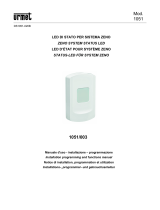 urmet DS1051-020B Zeno LED Signalling System Manuale utente