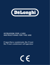 DeLonghi No Frost Combined Refrigerator Manuale utente
