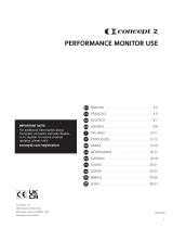 Concept2 PM5 Indoor Rower Performance Monitor Manuale utente