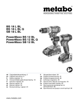 Metabo PowerMaxx BS 12 BL Q Manuale utente