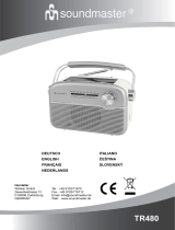 Soundmaster TR480 Manuale utente