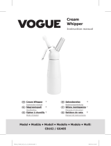 Vogue CB162 Manuale utente