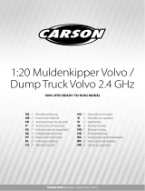 Carson 2.4 GHz Dump Truck Volvo Manuale utente