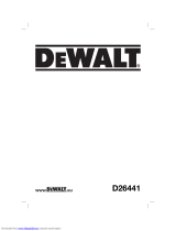 DeWalt D26441 Manuale utente