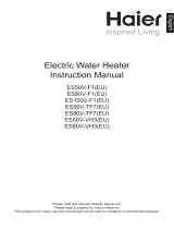 Haier ES50V-VH3(EU) Electric Water Heater Manuale utente