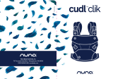 Nuna CUDL Clik Manuale utente