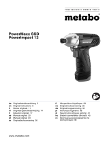 Metabo PowerMaxx SSD Istruzioni per l'uso