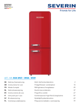 SEVERIN RGK-8927 Fridge freezer combination Istruzioni per l'uso