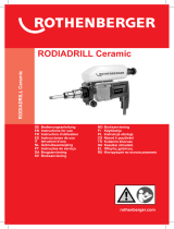 Rothenberger RODIADRILL Ceramic Istruzioni per l'uso