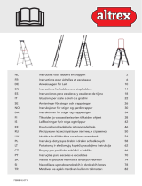 Altrex 2×12 Ladders and Stepladders Istruzioni per l'uso
