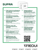Arregui SUPRA Electronic Opening + Key Safe Istruzioni per l'uso