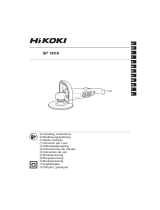 Hikoki SP 18VA Variable Speed Sander Polisher Istruzioni per l'uso