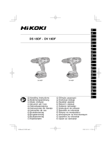 Hikoki DS-18DF 18V Cordless Driver Drill Istruzioni per l'uso