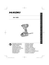 Hikoki WH18DE Li-ion Cordless Tools Istruzioni per l'uso