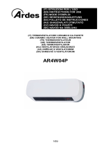 Ardes AR4W04P Ceramic Fan Heaters Istruzioni per l'uso