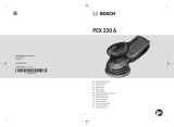 Bosch PEX 220 A Istruzioni per l'uso
