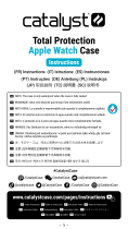Catalyst Total Protection Apple Watch S7 Case Istruzioni per l'uso