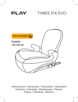 PLAY R129/03 Three Fix Evo Car Seat Istruzioni per l'uso
