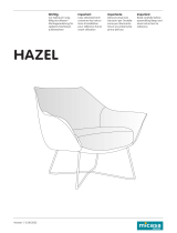 Micasa HAZEL Sessel Chair Istruzioni per l'uso