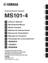 Yamaha MS101-4 Manuale del proprietario