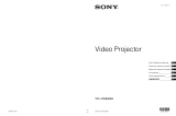 Sony VPL-VW890ES Manuale del proprietario