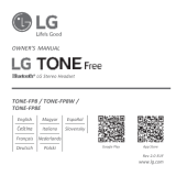 LG TONE-FP8 Manuale del proprietario