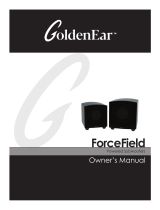 GoldenEar ForceField Powered Subwoofers Manuale del proprietario