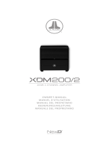 JL Audio XDM2002 Manuale del proprietario